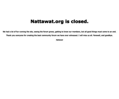 Nattawat.org(Nattawat) Screenshot