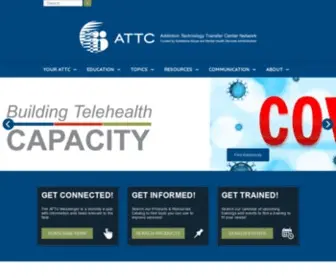 Nattc.org(The ATTC Network) Screenshot
