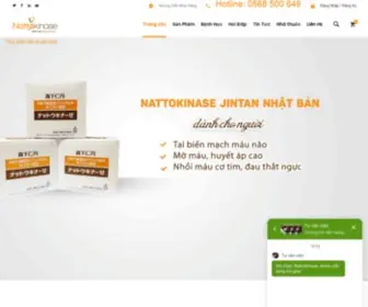 Nattokinasejintan.vn(Nattokinase Jintan Nhật Bản) Screenshot