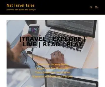 Nattraveltales.com(Nat Travel Tales) Screenshot