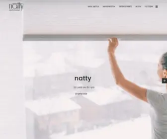 Natty.com.tr(Plise Perde Kumaşı) Screenshot