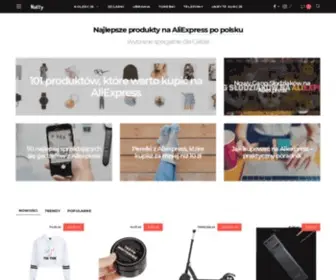 Natty.pl(Katalog najlepszych produktów na AliExpress) Screenshot