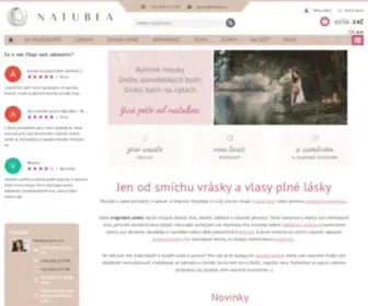 Natubea.cz(Přírodní produkty na vlasy) Screenshot