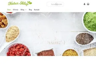 Natur-Sklep.pl(Sklep internetowy ze zdrową żywnością) Screenshot