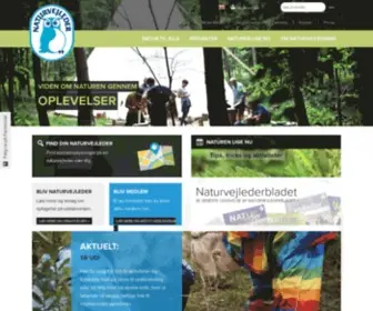 Natur-VejLeder.dk(Naturvejledning Danmark) Screenshot