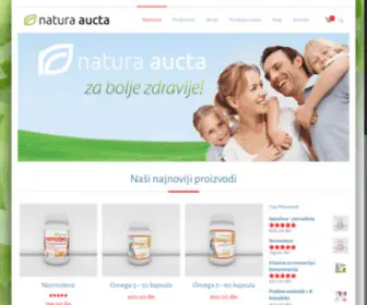 Natura-Aucta.com(Natura Aucta) Screenshot