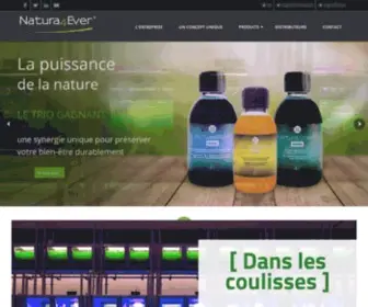 Natura4Ever.com(Site officiel) Screenshot