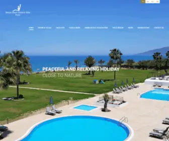 Natura.com.cy(NATURA Beach Hotel & Villas) Screenshot