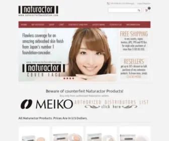 Naturactorfoundation.com(Naturactor Coverface) Screenshot