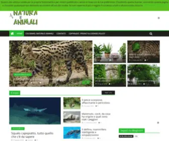 Naturaeanimali.com(Natura e Animali) Screenshot