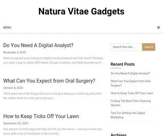 Naturaevitae.org(Natura Vitae Gadgets) Screenshot