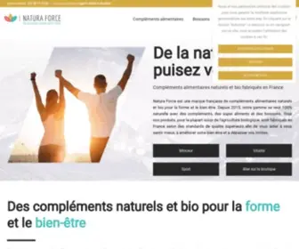 Naturaforce.com(Compléments Alimentaires Naturels et Bio) Screenshot