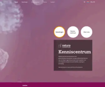 Naturafoundation.nl(Natura Foundation) Screenshot