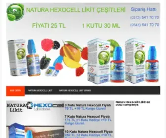 Naturahexocell.com(Natura) Screenshot