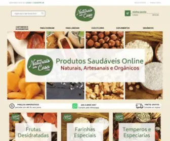 Naturaisemcasa.com(Produtos saudáveis) Screenshot