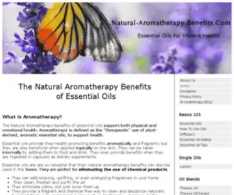 Natural-Aromatherapy-Benefits.com(Natural Aromatherapy Benefits) Screenshot