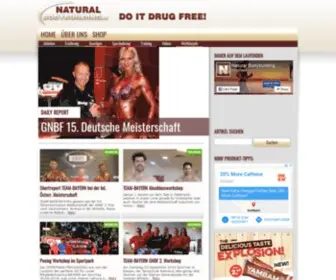 Natural-Bodybuilding.de(Natural Bodybuilding) Screenshot