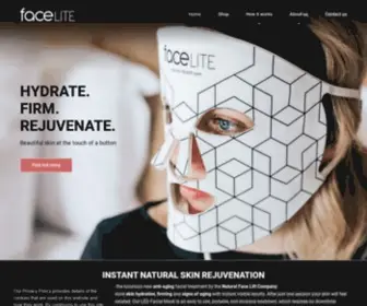 Natural-Facelift.com(FaceLITE LED Face Mask) Screenshot