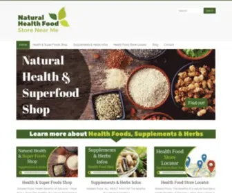Natural-Health-Food-Store-Near-ME.com(Natural Health Food Store Near Me) Screenshot