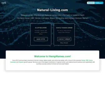 Natural-Living.com(Natural) Screenshot