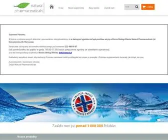 Natural.pl(Norweskie suplementy diety od Natural Pharmaceuticals) Screenshot