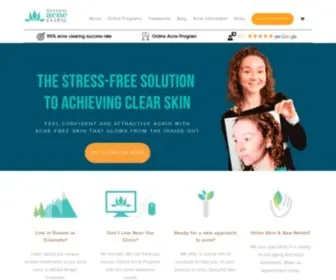 Naturalacneclinic.com(Natural Acne Clinic) Screenshot