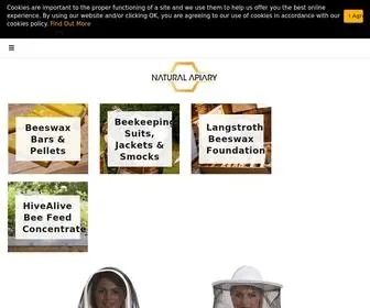 Naturalapiary.com(Natural Apiary USA beekeeping equipment) Screenshot