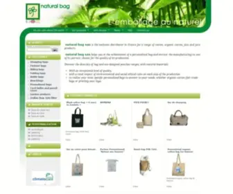 Naturalbag.fr(Natural Bag) Screenshot