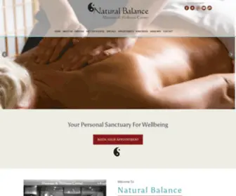 Naturalbalancemassage.com(Natural Balance Massage) Screenshot