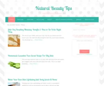 Naturalbeautytips.co(Natural Beauty Tips) Screenshot