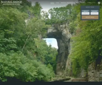 Naturalbridgeva.com(Natural Bridge Conference Center) Screenshot