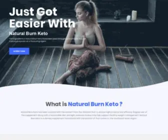 Naturalburnketo.com(Natural Burn Keto) Screenshot