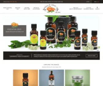 Naturalbynature.co.uk(Pure Essential Oils & Aromatherapy Oils) Screenshot