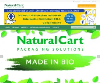 Naturalcart.it(Packaging solutions) Screenshot