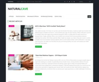 Naturalcave.com(Nature, Health, Life) Screenshot