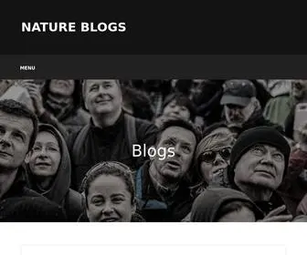 Naturalclimatechange.info(Nature Blogs) Screenshot