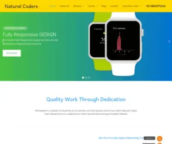 Naturalcoders.in(Natural Coders) Screenshot