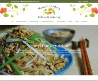 Naturalcookeryschool.com(Become a Natural in the Kitchen) Screenshot