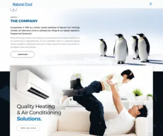 Naturalcool.com.sg(Natural Cool Airconditioning) Screenshot