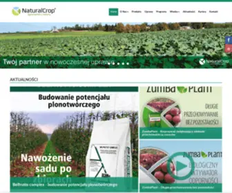 Naturalcrop.com(Agronomia z natury) Screenshot