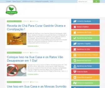 Naturalcura.com.br(O Melhor Conteúdo do Cura Natural) Screenshot
