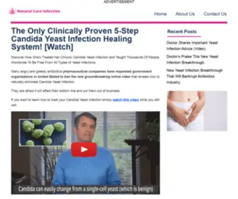 Naturalcureinfection.com(Naturalcureinfection) Screenshot