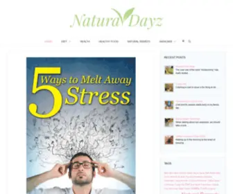 Naturaldayz.com(Everything Natural and Organics) Screenshot