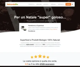 Naturalebio.com(Superfood Biologici) Screenshot