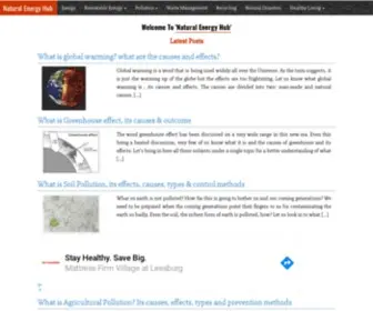 Naturalenergyhub.com(Natural Energy Hub) Screenshot