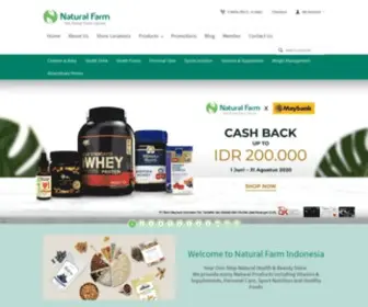 Naturalfarm.id(Natural Farm Indonesia Online Shop) Screenshot