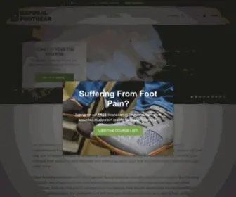 Naturalfootgear.com(Natural Footgear) Screenshot