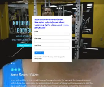 Naturalgallantbodybuilding.com(Naturalgallantbodybuilding) Screenshot