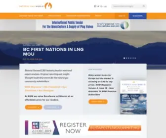 Naturalgaseurope.com(Natural Gas World) Screenshot