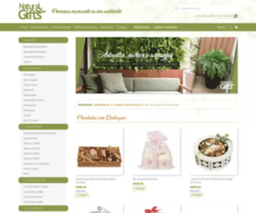 Naturalgifts.com.br(Natural Gifts) Screenshot